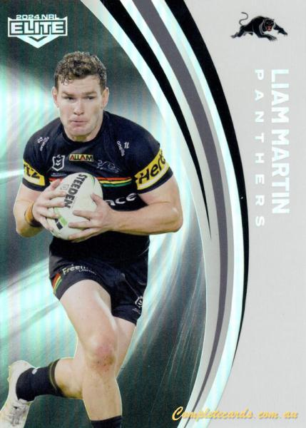 2024 NRL Elite - Pearl Silver - P 105 - Liam Martin - Penrith Panthers