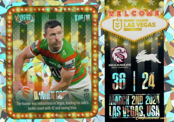 2024 NRL Elite - Las Vegas Round - LV 6 - Damien Cook - South Sydney Rabbitohs