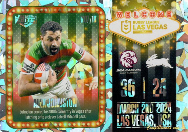 2024 NRL Elite - Las Vegas Round - LV 7 - Alex Johnston - South Sydney Rabbitohs