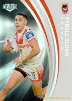 2024 NRL Elite - Pearl Silver - P 126 - Tyrell Sloan - St. George-Illawarra Dragons