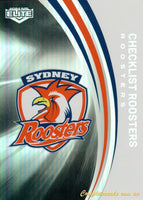 2024 NRL Elite - Pearl Silver - P 127 - Roosters Checklist - Sydney Roosters