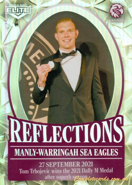 2024 NRL Elite - Reflections - RE 13 - Manly-Warringah Sea Eagles