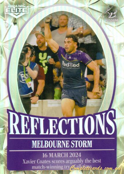 2024 NRL Elite - Reflections - RE 16 - Melbourne Storm