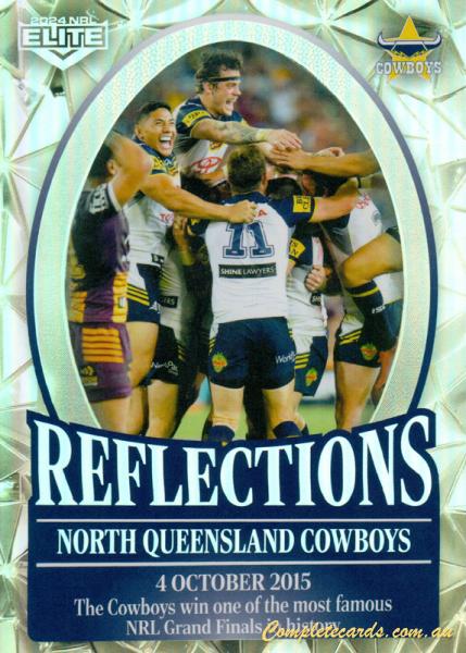 2024 NRL Elite - Reflections - RE 19 - North Queensland Cowboys