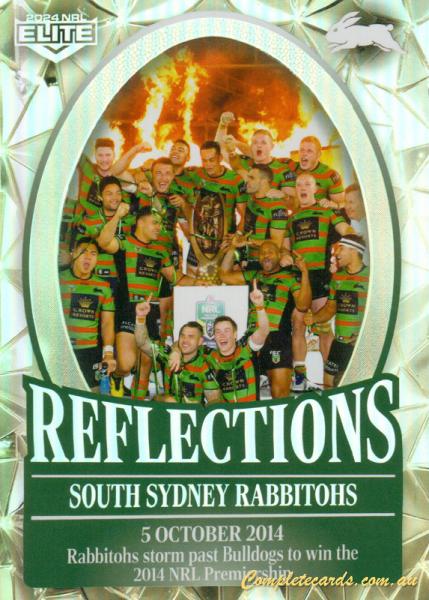 2024 NRL Elite - Reflections - RE 25 - South Sydney Rabbitohs