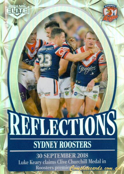 2024 NRL Elite - Reflections - RE 29 - Sydney Roosters