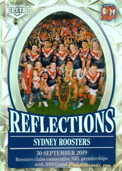 2024 NRL Elite - Reflections - RE 30 - Sydney Roosters