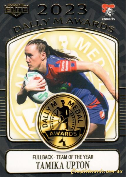 2024 NRL Elite - Dally M Awards - DM 20 - Tamika Upton - Newcastle Knights