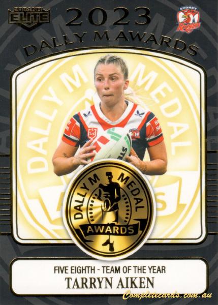 2024 NRL Elite - Dally M Awards - DM 25 - Tarryn Aiken - Sydney Roosters