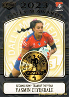 2024 NRL Elite - Dally M Awards - DM 30 - Yasmin Clydsdale - Newcastle Knights