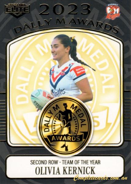 2024 NRL Elite - Dally M Awards - DM 31 - Olivia Kernick - Sydney Roosters