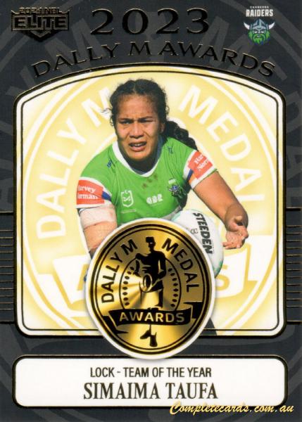 2024 NRL Elite - Dally M Awards - DM 32 - Simaima Taufa - Canberra Raiders