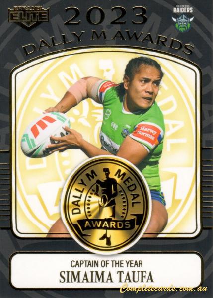 2024 NRL Elite - Dally M Awards - DM 33 - Simaima Taufa - Canberra Raiders