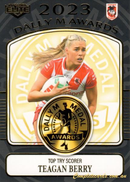 2024 NRL Elite - Dally M Awards - DM 34 - Teagan Berry - St. George-Illawarra Dragons