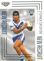 2024 NRL Elite - New Recruit - NR 5 - Stephen Crichton - Canterbury-Bankstown Bulldogs