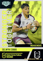 2024 NRL Elite - Multicultural Round - MR 1 - Selwyn Cobbo - Brisbane Broncos