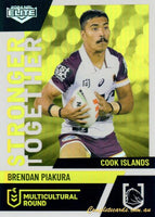 2024 NRL Elite - Multicultural Round - MR 2 - Brendan Piakura - Brisbane Broncos