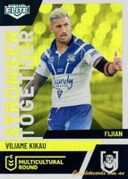 2024 NRL Elite - Multicultural Round - MR 6 - Viliame Kikau - Canterbury-Bankstown Bulldogs