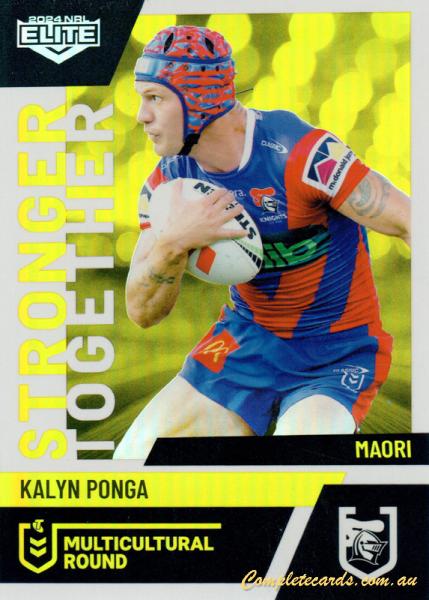 2024 NRL Elite - Multicultural Round - MR 18 - Kalyn Ponga - Newcastle Knights