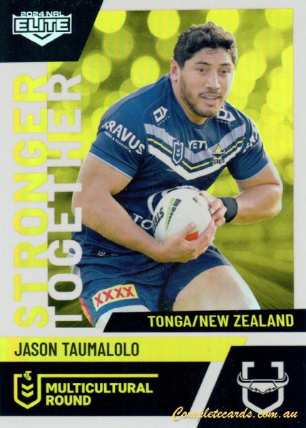 2024 NRL Elite - Multicultural Round - MR 20 - Jason Taumalolo - North Queensland Cowboys