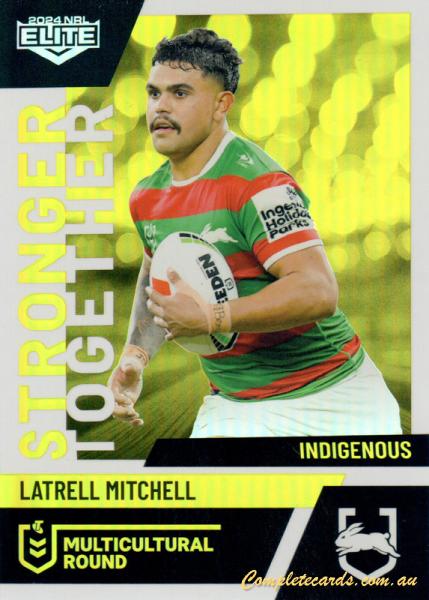 2024 NRL Elite - Multicultural Round - MR 25 - Latrell Mitchell - South Sydney Rabbitohs