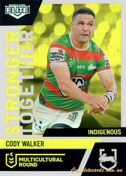 2024 NRL Elite - Multicultural Round - MR 26 - Cody Walker - South Sydney Rabbitohs