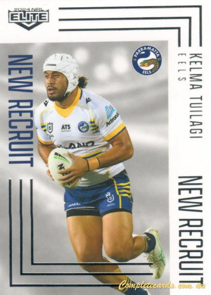 2024 NRL Elite - New Recruit - NR 22 - Kelma Tuilagi - Parramatta Eels