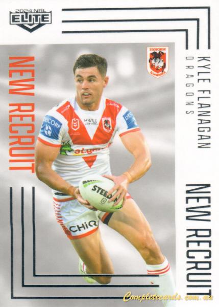 2024 NRL Elite - New Recruit - NR 28 - Kyle Flanagan - St. George-Illawarra Dragons