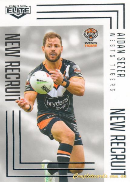 2024 NRL Elite - New Recruit - NR 33 - Aidan Sezer - Wests Tigers