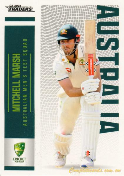 2024-25 Cricket Traders - Common - 008 - Mitchell Marsh - Australia Men's Test