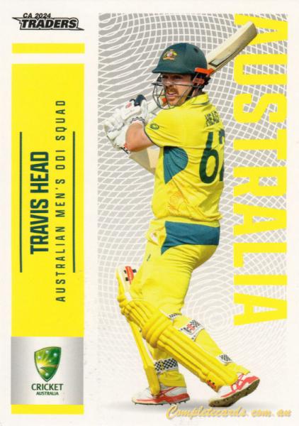 2024-25 Cricket Traders - Common - 012 - Travis Head - Australia Men's ODI