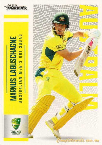2024-25 Cricket Traders - Common - 014 - Marnus Labuschagne - Australia Men's ODI