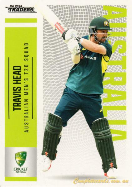 2024-25 Cricket Traders - Common - 022 - Travis Head - Australia Men's T20