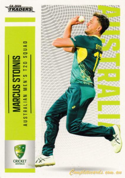 2024-25 Cricket Traders - Common - 025 - Marcus Stoinis - Australia Men's T20