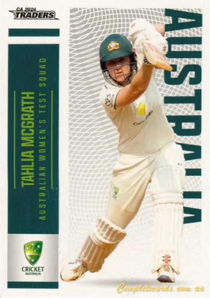 2024-25 Cricket Traders - Common - 033 - Tahlia McGrath - Australia Women's Test