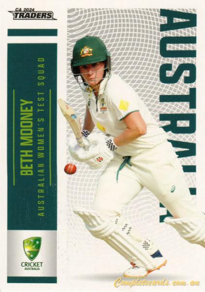 2024-25 Cricket Traders - Common - 034 - Beth Mooney - Australia Women's Test
