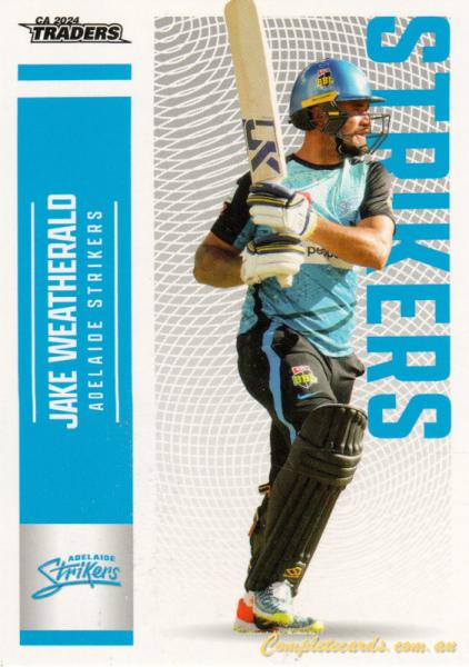 2024-25 Cricket Traders - Common - 062 - Jake Weatherald - Adelaide Strikers