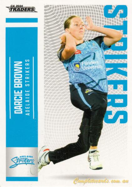 2024-25 Cricket Traders - Common - 063 - Darcie Brown - Adelaide Strikers