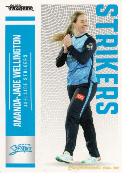 2024-25 Cricket Traders - Common - 066 - Amanda-Jade Wellington - Adelaide Strikers