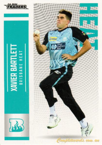 2024-25 Cricket Traders - Common - 067 - Xavier Bartlett - Brisbane Heat