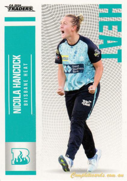 2024-25 Cricket Traders - Common - 075 - Nicola Hancock - Brisbane Heat