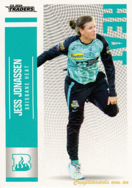 2024-25 Cricket Traders - Common - 077 - Jess Jonassen - Brisbane Heat