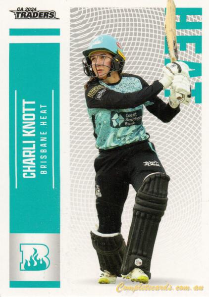 2024-25 Cricket Traders - Common - 078 - Charli Knott - Brisbane Heat