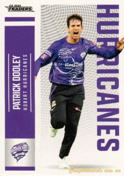 2024-25 Cricket Traders - Common - 080 - Patrick Dooley - Hobart Hurricanes
