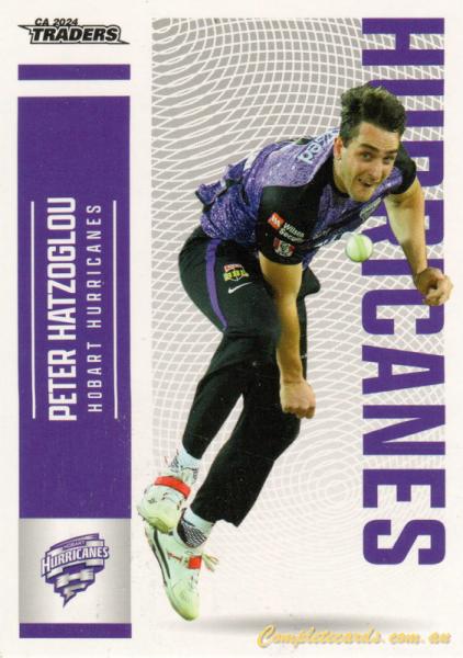 2024-25 Cricket Traders - Common - 082 - Peter Hatzoglou - Hobart Hurricanes
