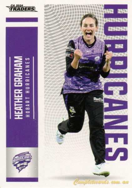 2024-25 Cricket Traders - Common - 087 - Heather Graham - Hobart Hurricanes