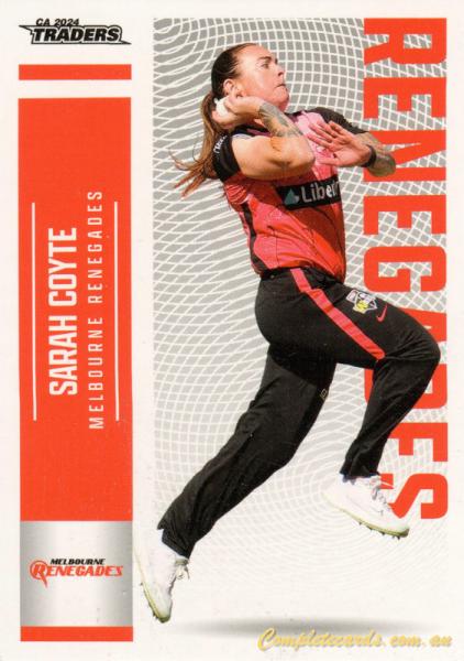 2024-25 Cricket Traders - Common - 099 - Sarah Coyte - Melbourne Renegades