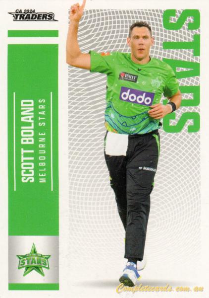 2024-25 Cricket Traders - Common - 103 - Scott Boland - Melbourne Stars