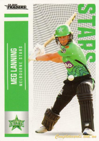 2024-25 Cricket Traders - Common - 113 - Meg Lanning - Melbourne Stars