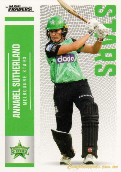 2024-25 Cricket Traders - Common - 114 - Annabel Sutherland - Melbourne Stars